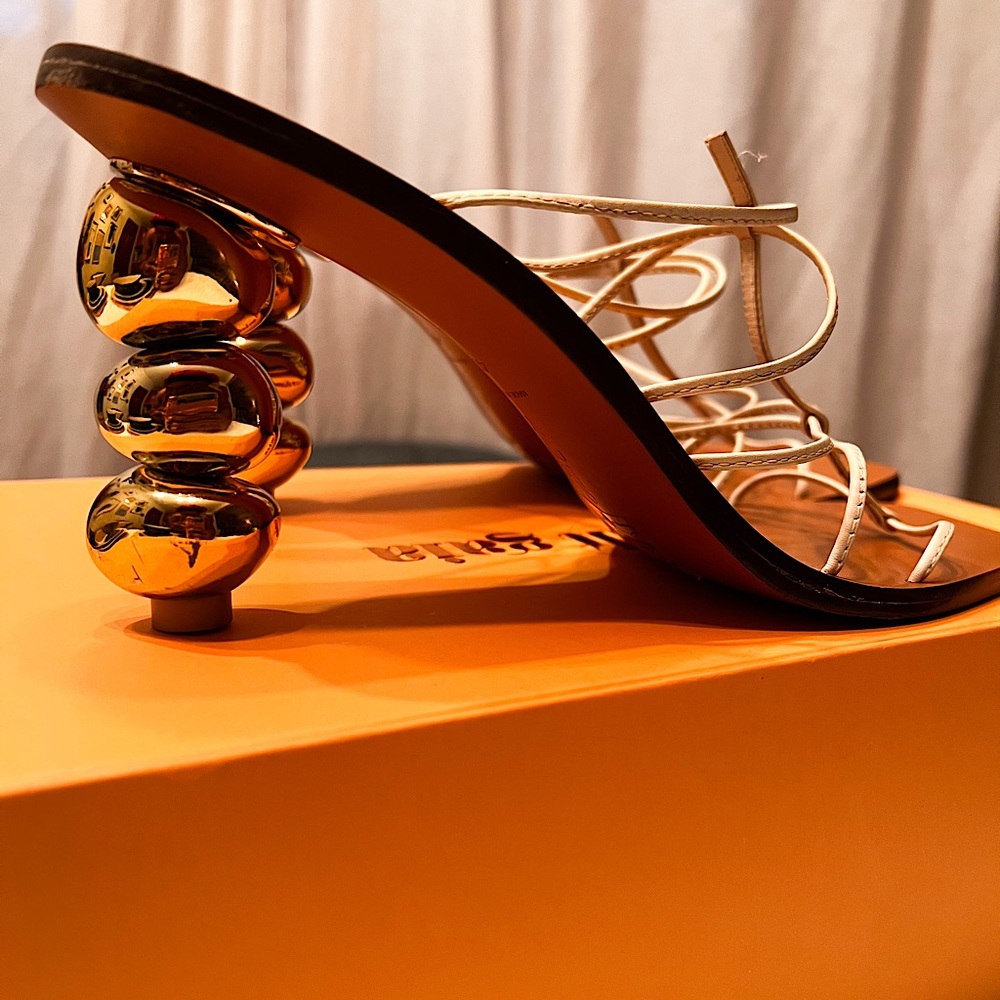 Cult Gaia Pietra Heel White